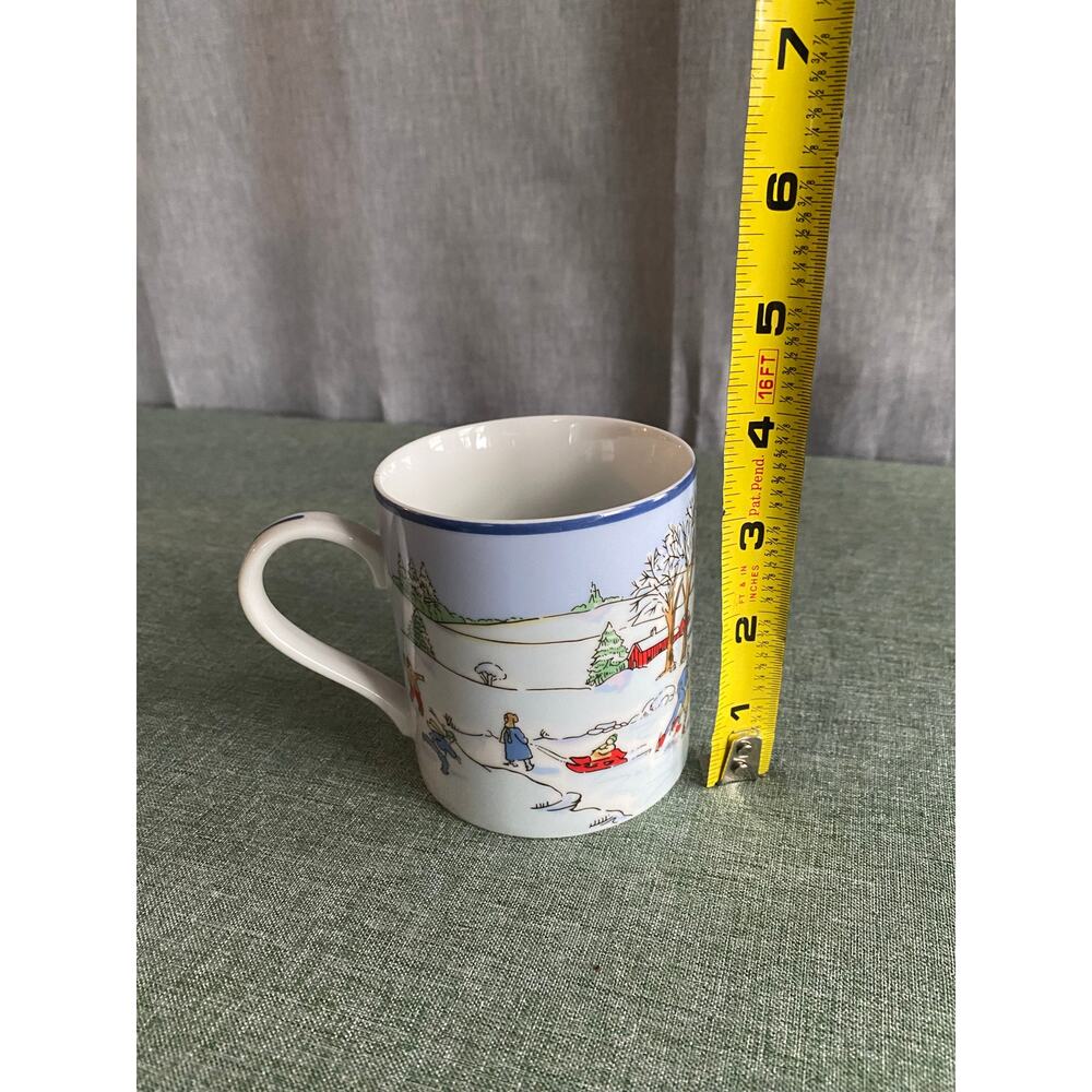 Tiffany & Co. CVS Holiday Collection Mug Limited Edition Winter Village Scene - Picture 6 of 6